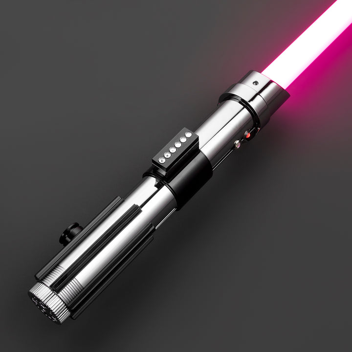 DamienSaber Lightsaber Anakin Skywalker EP2 Xenopixel V3 Sensitive Smooth  Swing Lightsaber Bluetooth Hilt 25CM