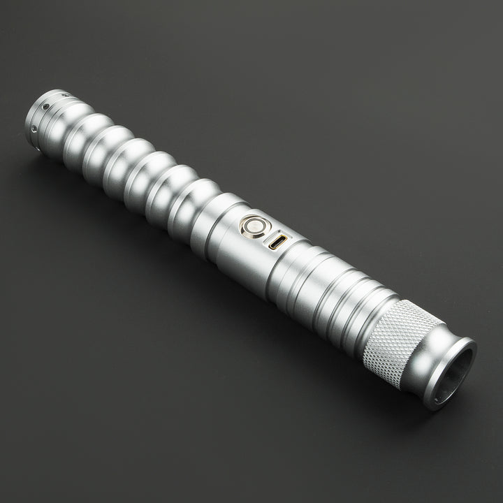 DamienSaber Light Saber Baselit 9 Sound Fonts Double Bladed Combainable Heavy Dueling Combat Lightsabers