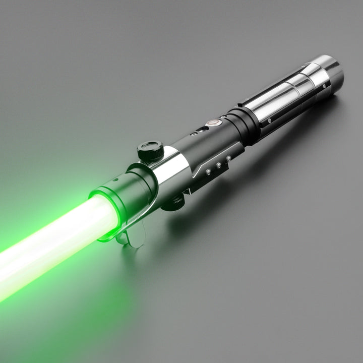 DamienSaber Lightsaber Starkiller Inspired Graflex Blue Light Saber Hilt 29CM