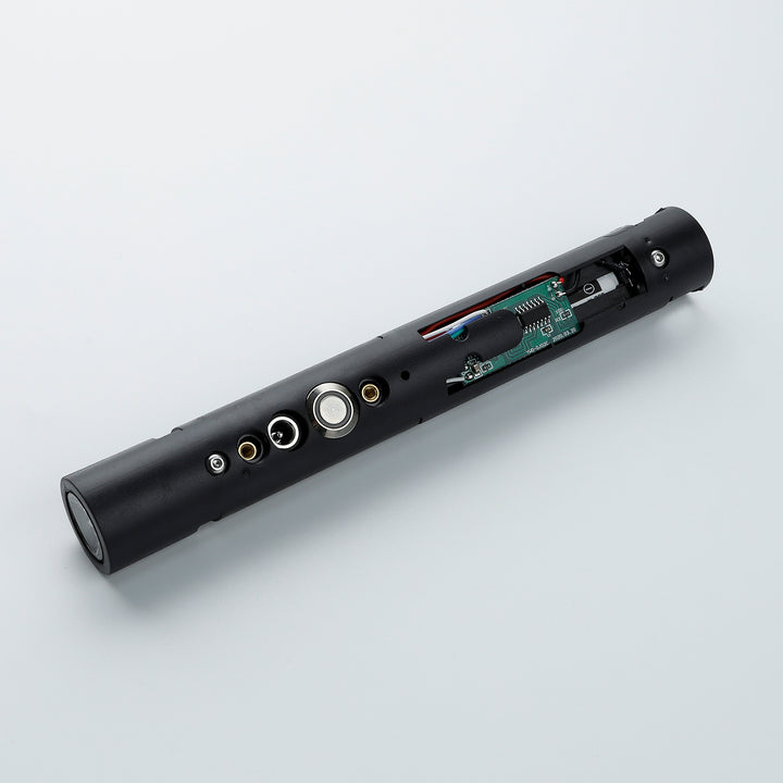 Damiensaber Lightsaber Soundboard Electronic Kit XRGB3.0 Xenopixel XENO3.0 Smooth Swing Soundboard with Infinite Color Changing 34 Sound Fonts FOC Lock Up Blaster Gravity Sensor Bluetooth APP Supporting Kit