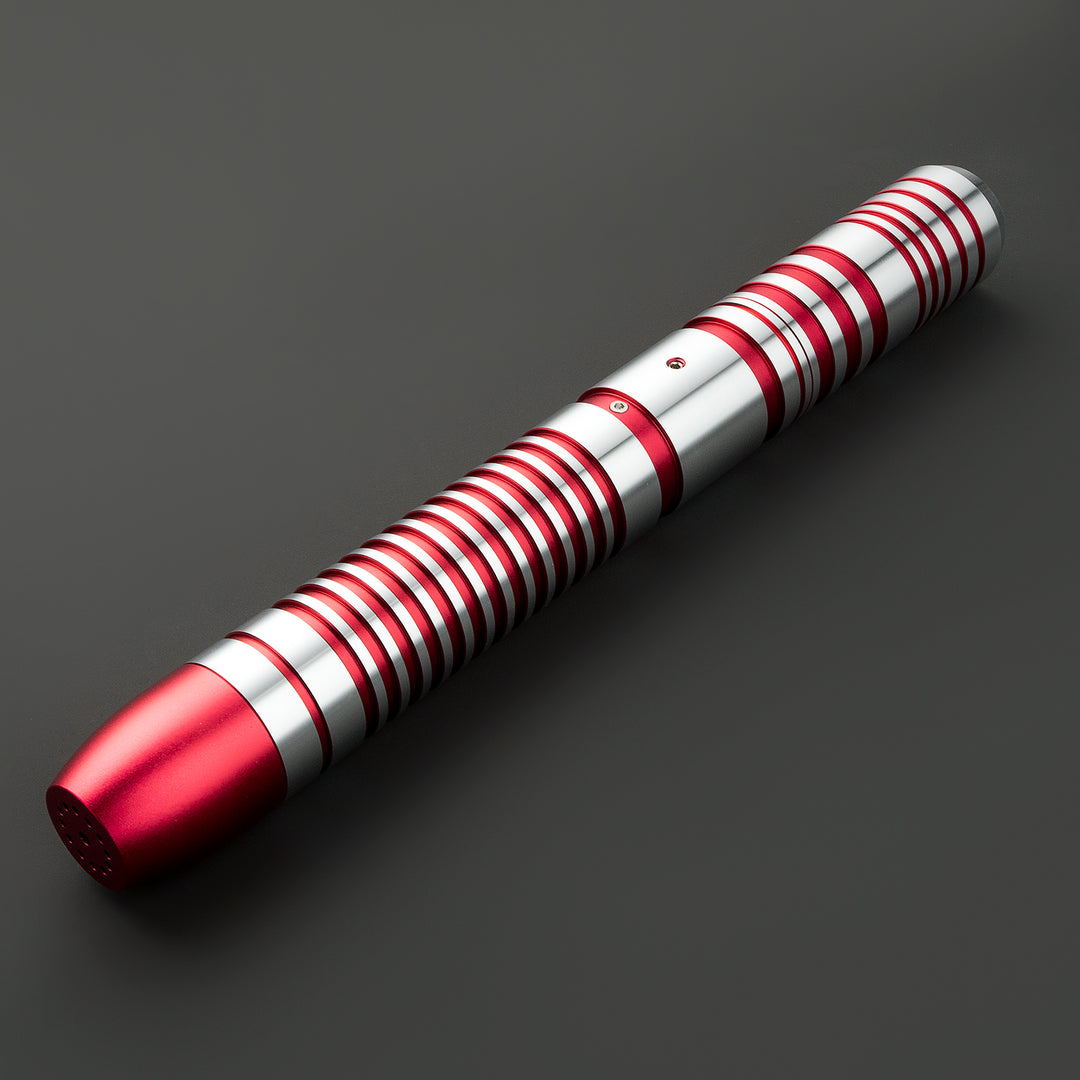 DamienSaber Lightsaber Combat Heavy Dueling FX Light Saber Bluetooth Connectable Hilt 29CM