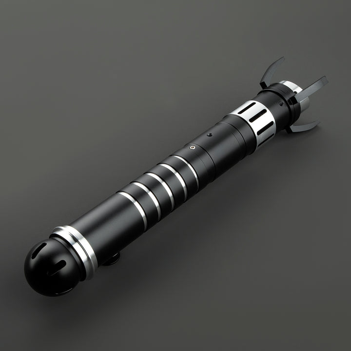 DamienSaber Lightsaber Loki Upgrade Force FX Light Saber Bluetooth Spider Black Hilt 28CM