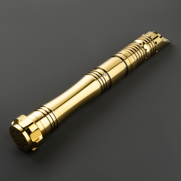 DamienSaber Lightsaber Combat Heavy Dueling Force Light Saber Bluetooth Connectable Metal Hilt 30CM