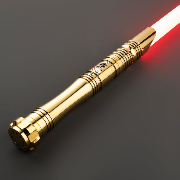 DamienSaber Lightsaber Combat Heavy Dueling Force Light Saber Bluetooth Connectable Metal Hilt 30CM