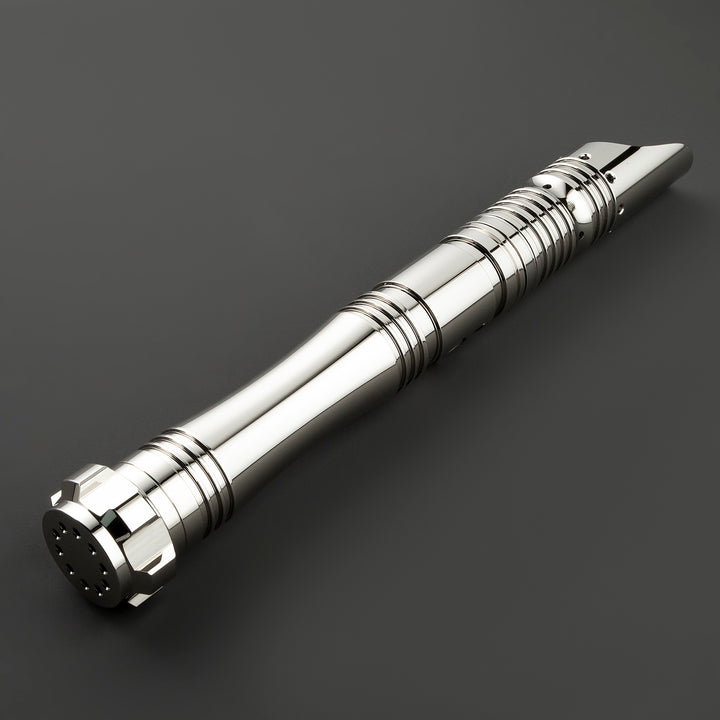 DamienSaber Lightsaber Combat Heavy Dueling Force Light Saber Bluetooth Connectable Metal Hilt 30CM