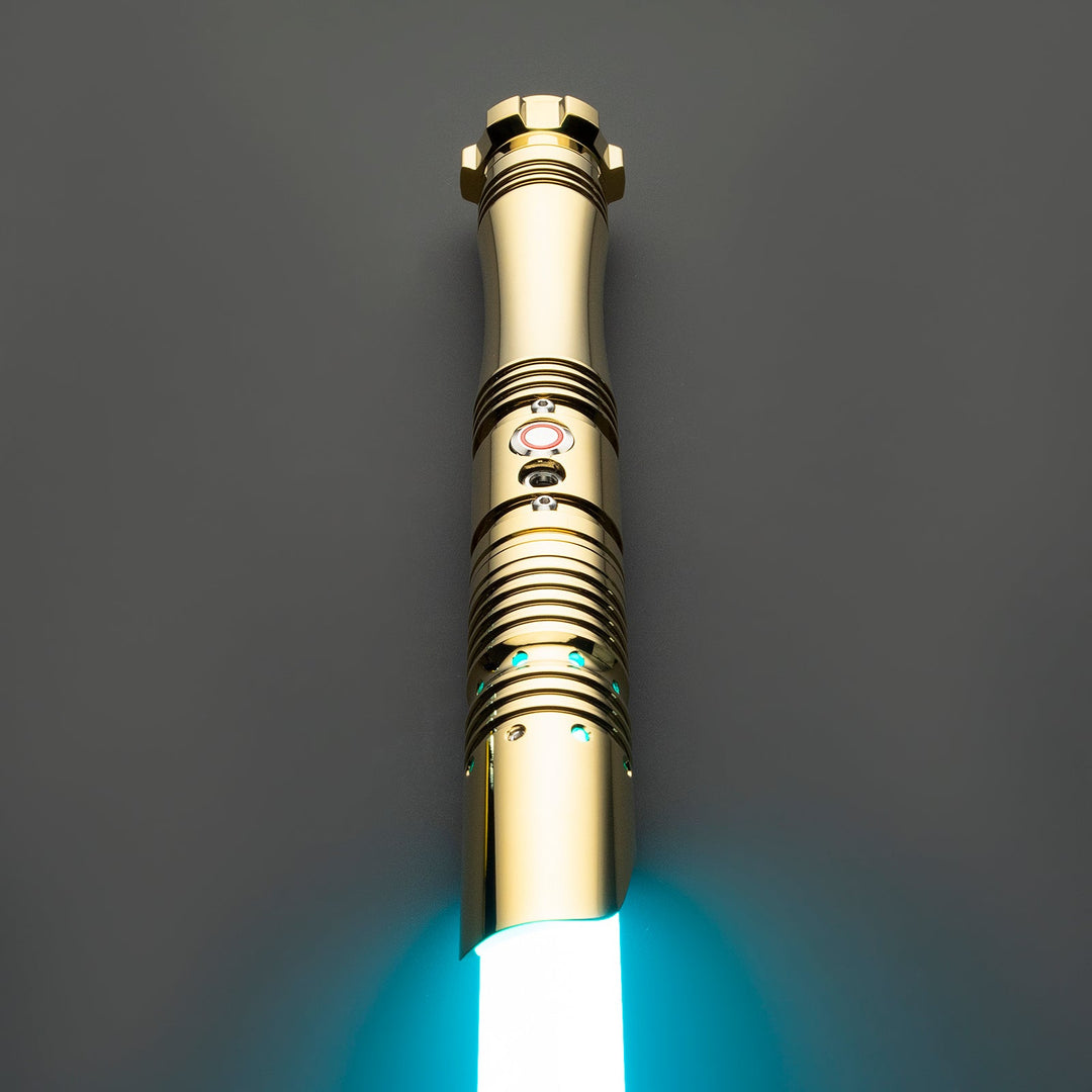 DamienSaber Light Saber Baselit 9 Sound Fonts Double Bladed Combainable Heavy Dueling Combat Lightsabers