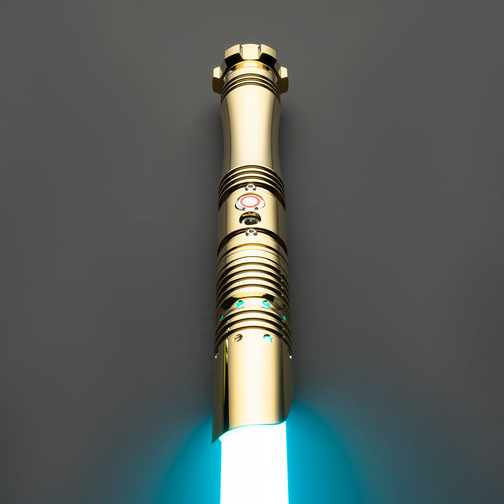 DamienSaber Lightsaber Combat Heavy Dueling Force Light Saber Bluetooth Connectable Metal Hilt 30CM