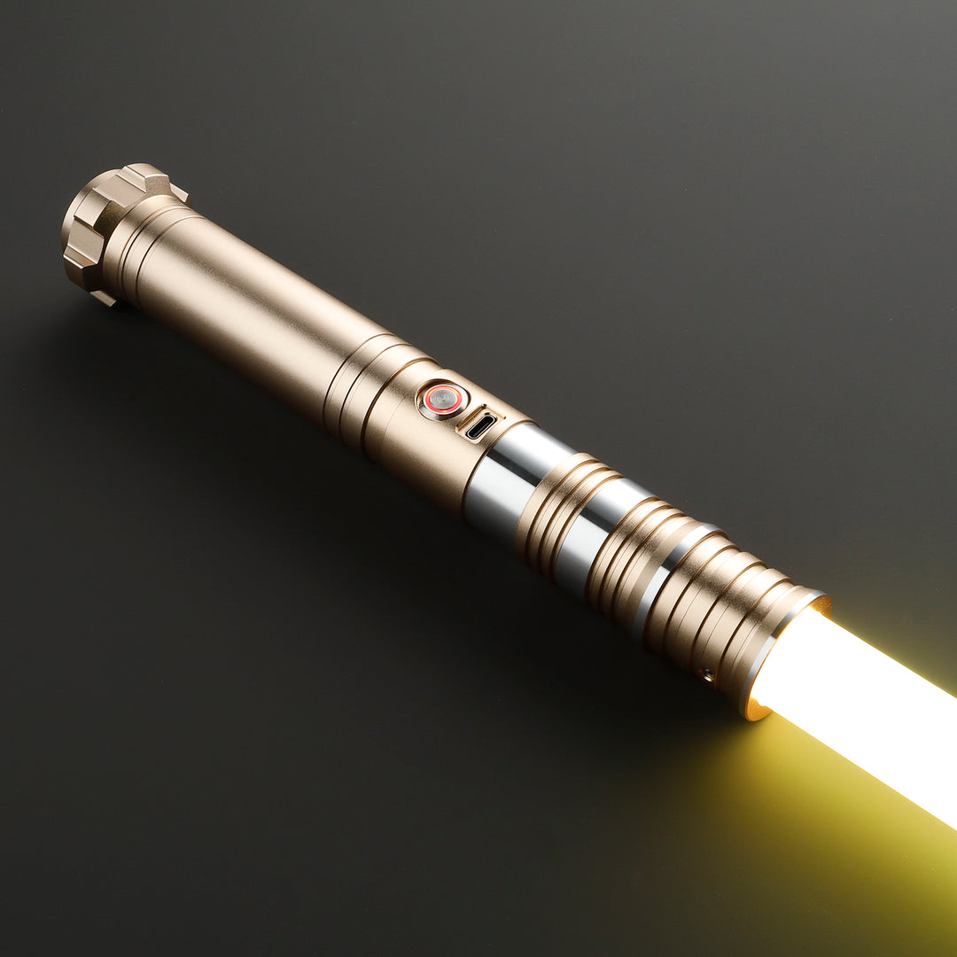 DamienSaber Lightsaber Revan Light Saber Inspiration Bluetooth Hilt 24.5CM