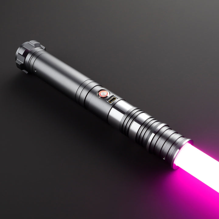 DamienSaber Lightsaber Revan Light Saber Inspiration Bluetooth Hilt 24.5CM