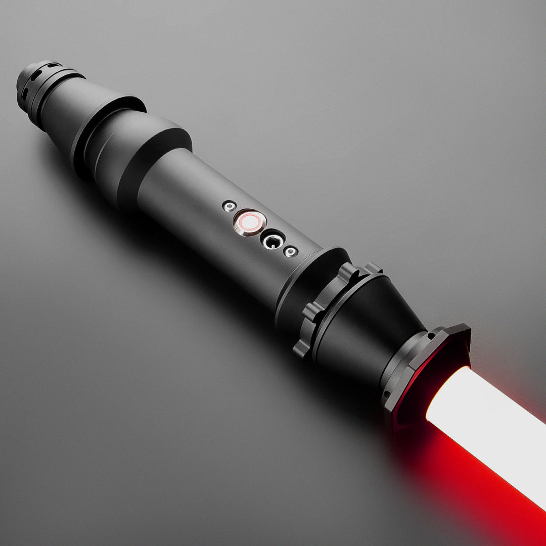 DamienSaber Lightsaber Rey Light Saber Inspiration Jedi Black Hilt 27CM