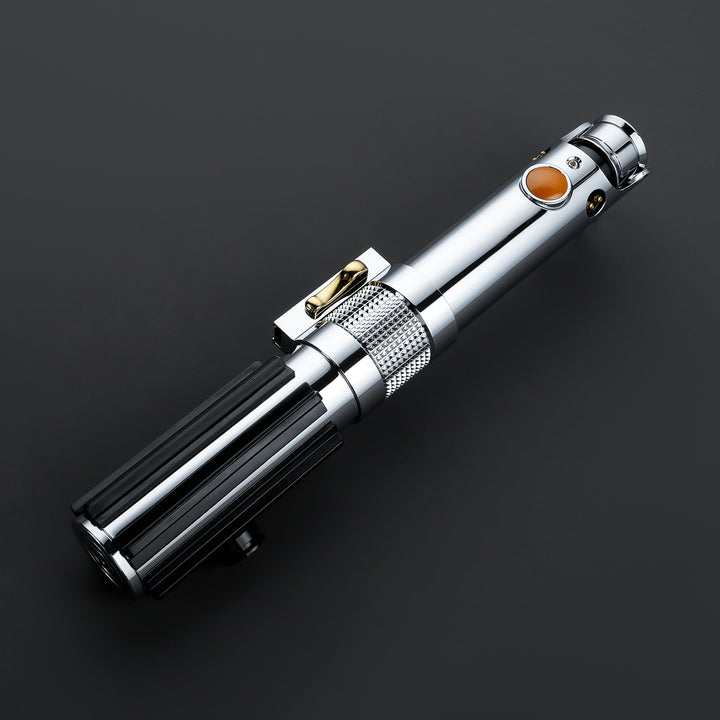 DamienSaber Lightsaber Anakin Skywalker ASW Lightsaber EP3 Blue Xenopixel V3 Pogo Core Bluetooth Hilt 28.3CM