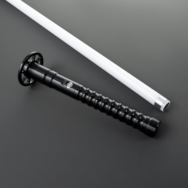 DamienSaber® Combat Lightsaber for Competition Real Dueling XENOpixel 3.0 Long Hilt 30CM