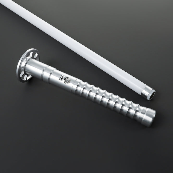 DamienSaber® Combat Lightsaber for Competition Real Dueling XENOpixel 3.0 Long Hilt 30CM