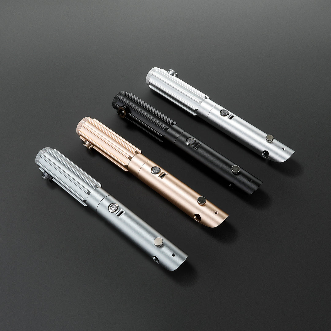 DamienSaber Lightsaber Metal Empty Handles Without Electronic Kit or Blade Complete VHC Empty Hilts