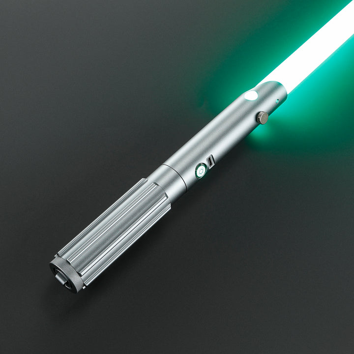 DamienSaber Lightsaber Combat Dual Light Saber XRGB3.0 Hilt 27CM