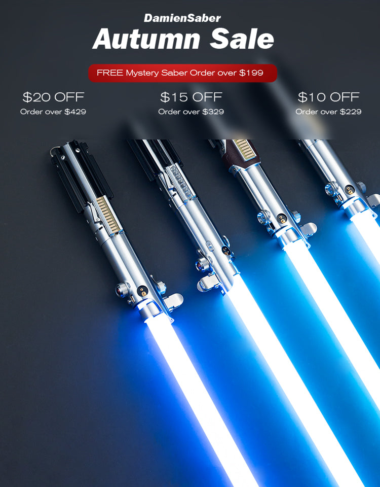 DAMIENSABER 青と赤のライトセーバー DAMIENSABER 青と赤のライトセーバー DamienSaber® Lightsabers