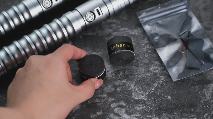 DamienSaber Lightsaber Combat Bluetooth Light Saber XENO V3 34 Fonts Hilt 27CM