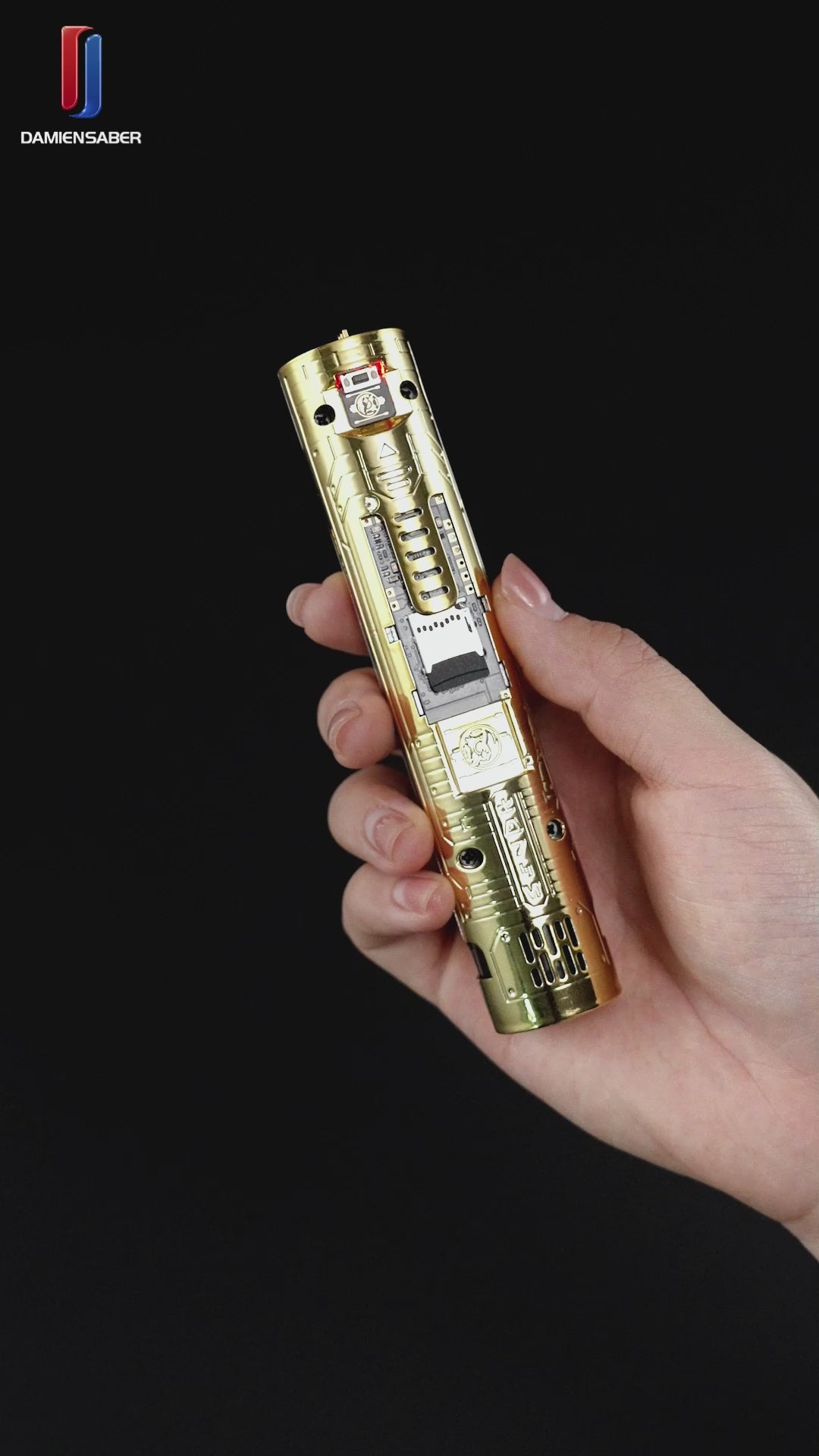 DamienSaber Lightsaber KJ Kanan Jarrus Light Saber Padawan Xenopixel V3 Lightsaber Hilt 29.5CM