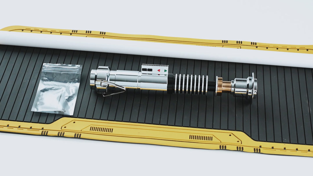 DamienSaber Lightsaber LSW Light Saber V3 EP8 FX Force Green Saber Hilt 28CM