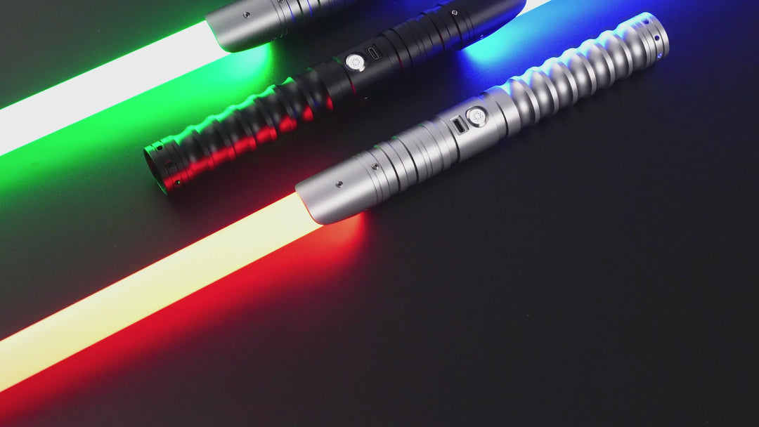 DamienSaber Lightsaber Combat Bluetooth Light Saber XENO V3 34 Fonts Hilt 27CM