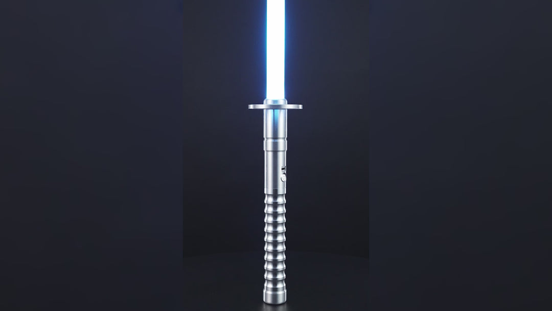 DamienSaber Lightsaber Best Heavy Dueling Light Saber for Competition Xenopixel V3 Long Hilt 30CM