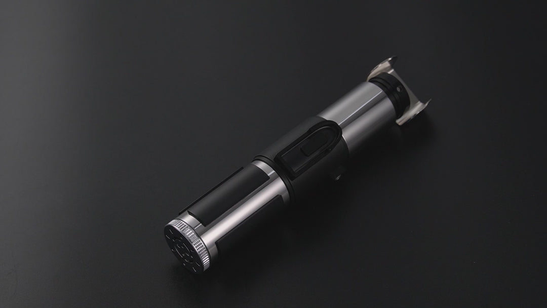 DamienSaber Lightsaber Jedi Grandmaster Green Lightsaber Force FX Dueling Saber Short Hilt 18CM