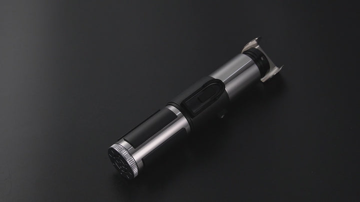 DamienSaber Lightsaber Jedi Grandmaster Green Lightsaber Force FX Dueling Saber Short Hilt 18CM