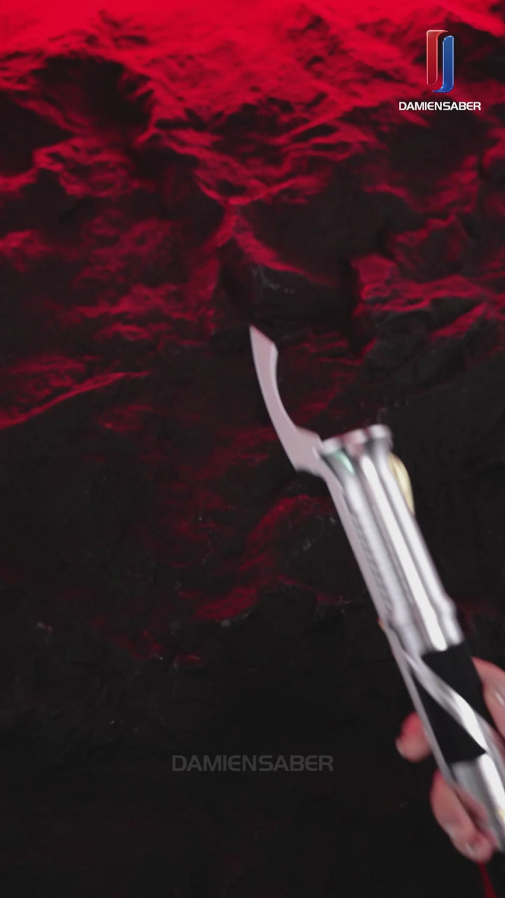 DamienSaber Lightsaber Custom Dooku Count SE Lightsaber Affordable Version Metal Hilt 35.3CM