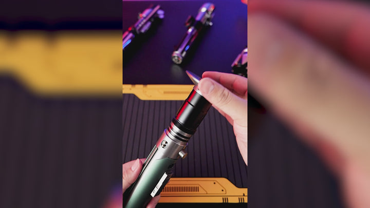 DamienSaber Lightsaber KJ Light Saber Padawan Xenopixel V3 Lightsaber Hilt 29.5CM