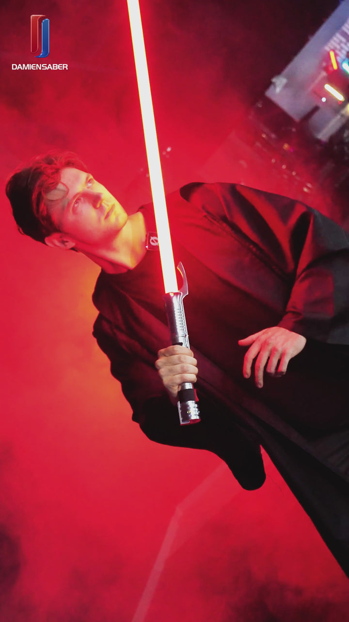 DamienSaber Lightsaber Custom Dooku Count SE Lightsaber Affordable Version Metal Hilt 35.3CM