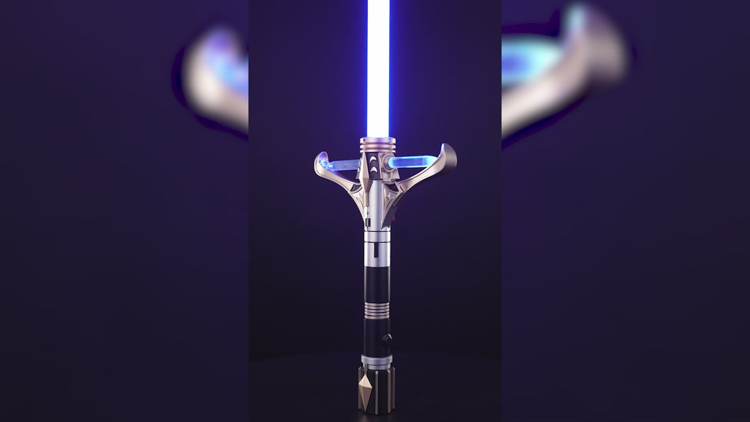 DamienSaber Lightsaber Stellan Gios Light Saber High Republic Force FX Green Saber Hilt 33CM