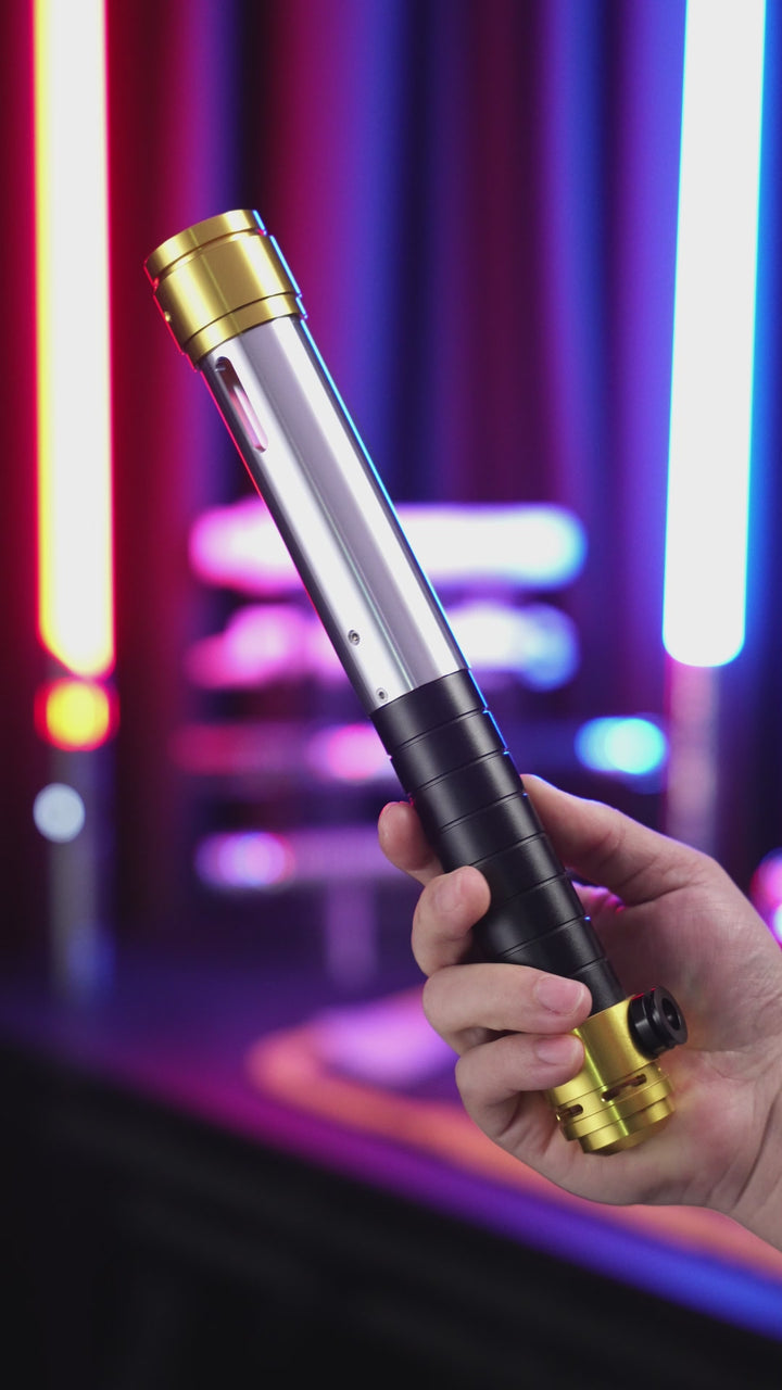 DamienSaber Lightsaber XRGB3.0 XENO3.0 Light Saber Bluetooth APP Connectable Metal Hilt 29.3CM