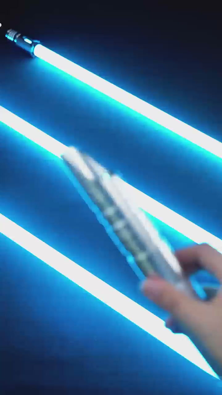 DamienSaber Lightsaber Heavy Duels Bluetooth Light Saber XRGB3.0 Hilt 27CM
