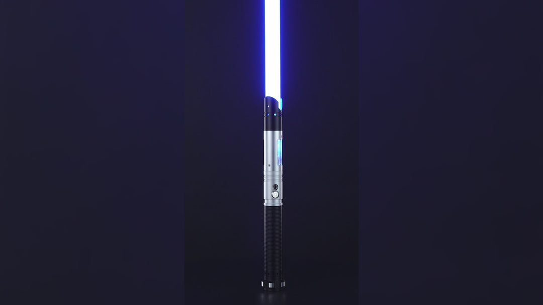 DamienSaber Lightsaber Crystal Light Saber Bluetooth Dual Ready Hilt 34CM